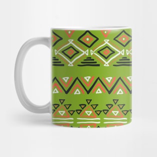 Set of geometric seamless patterns Mug